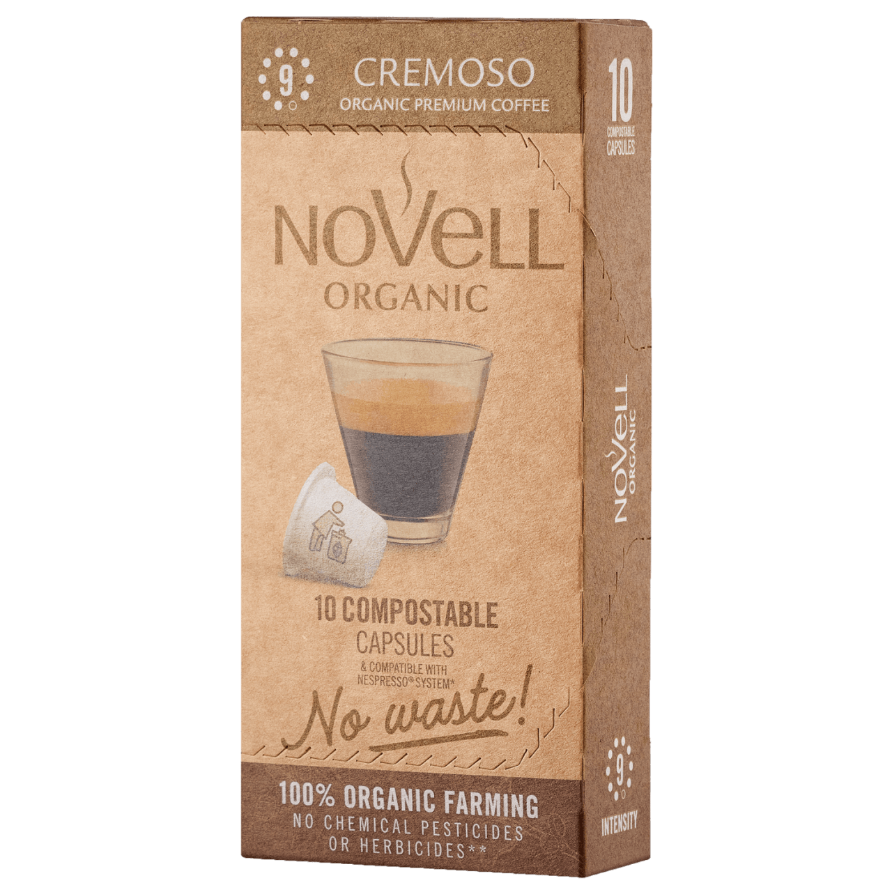 Novell Cremoso Nespresso®* kompatible Kapseln