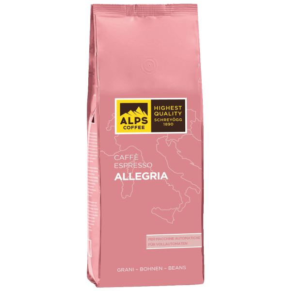 ALPS Coffee ALLEGRIA 500g Bohnen