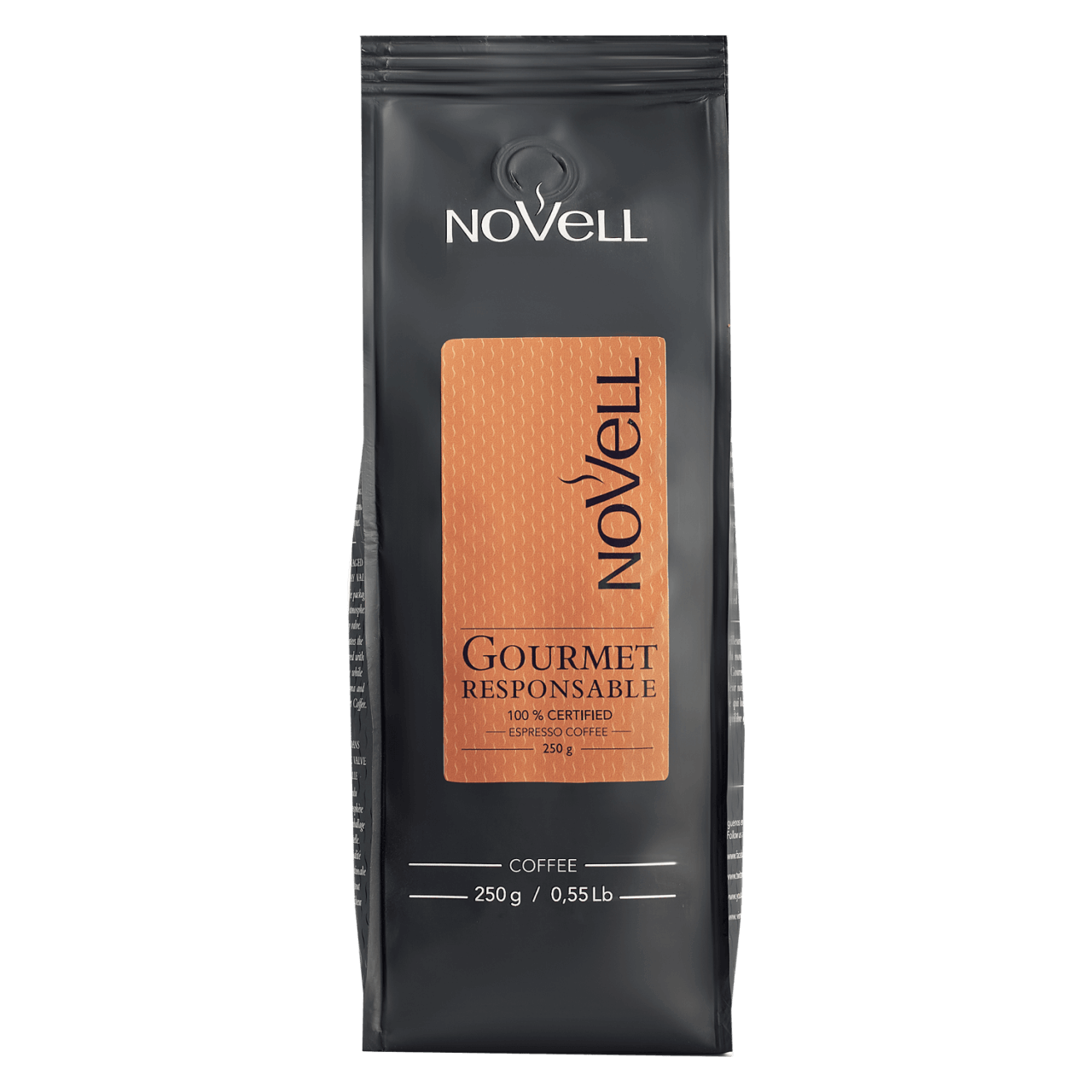 Novell Gourmet Responsable Espresso Kaffee Bohnen 250g