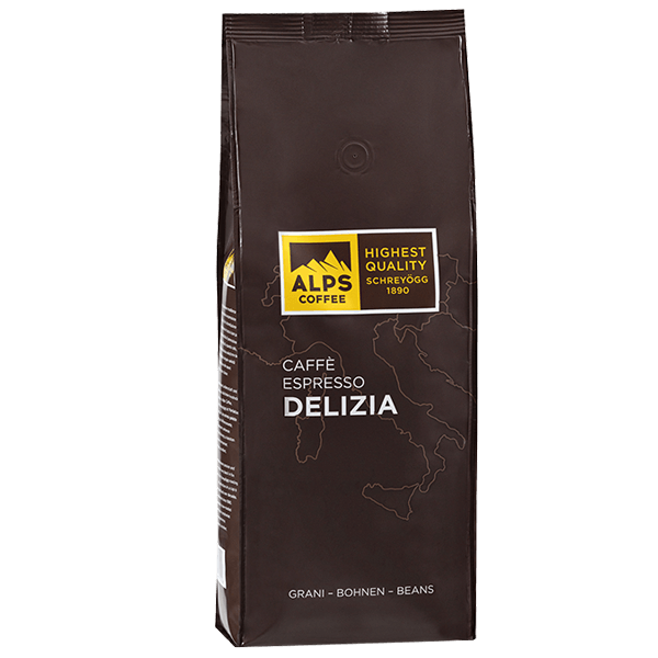 ALPS Coffee Delizia 1000 Gramm Bohnen