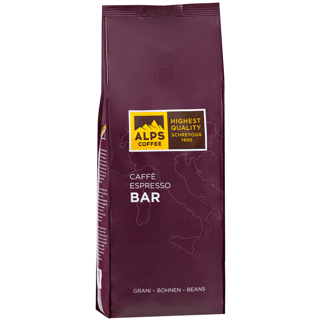 ALPS Coffee Bar 1000 Gramm Bohnen
