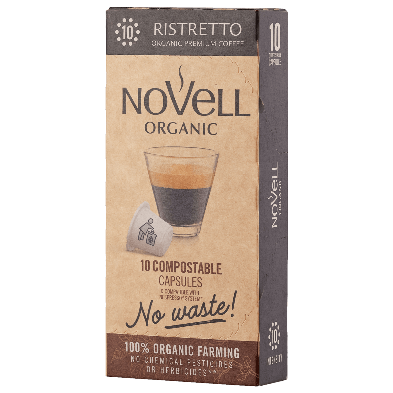 Novell Ristretto Nespresso®* kompatible Kapseln
