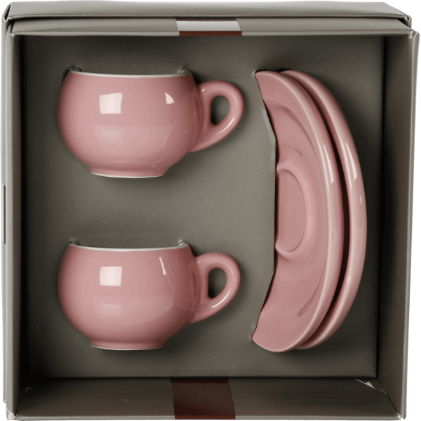 Danesi Espressotassen Set Duo Pink - 2 Tassen
