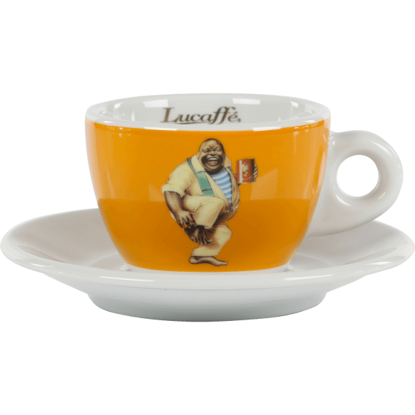 Lucaffe Cappuccino Tasse Classic Gelb